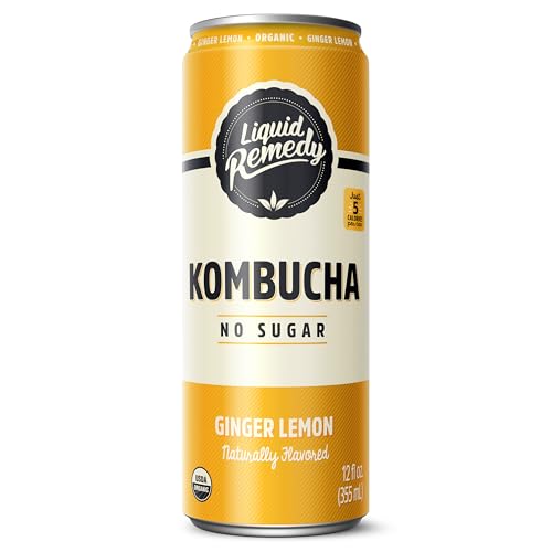 Organic Sugar-Free Kombucha Drink – 355ml