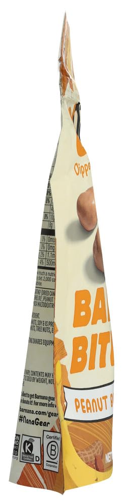 Organic Peanut Butter Banana Bites – Chewy Snack