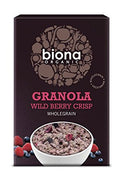 Biona Organic Wild Berry Granola 375g-4 Pack