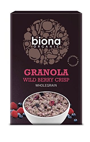 Biona Organic Wild Berry Granola 375g-4 Pack