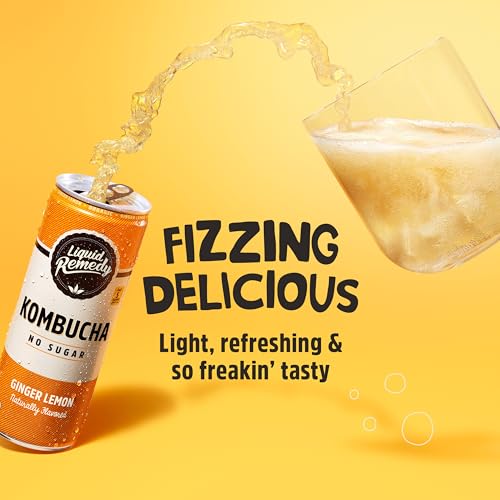 Organic Sugar-Free Kombucha Drink – 355ml
