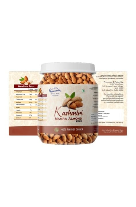 Organic Kashmir Mamra Almonds – Natural Raw Badam