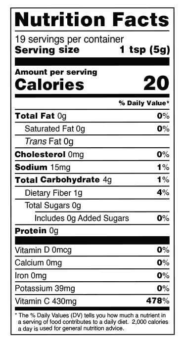 Organic Camu Camu Powder – Raw Superfood, 7 oz