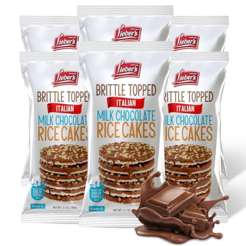 Thin Chocolate Rice Cakes – Gluten-Free Snack