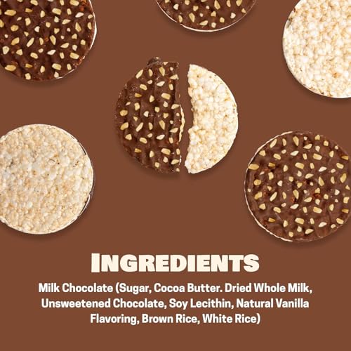 Thin Chocolate Rice Cakes – Gluten-Free Snack