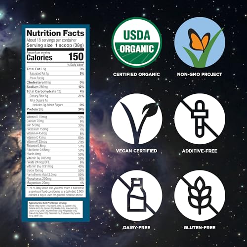 Organic Vegan All-in-One Protein Powder – Superfood Blend