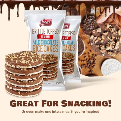 Thin Chocolate Rice Cakes – Gluten-Free Snack