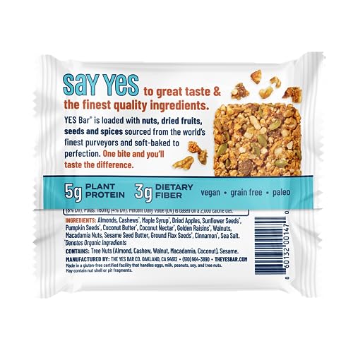 YES Nut Bar - Healthy Snack Bar
