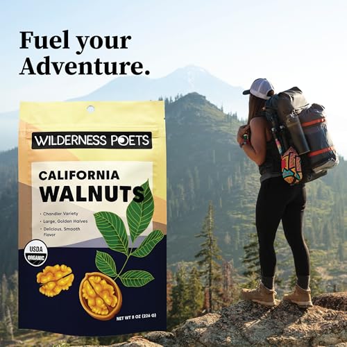 Organic Raw California Walnut Halves – Unsalted & Shelled