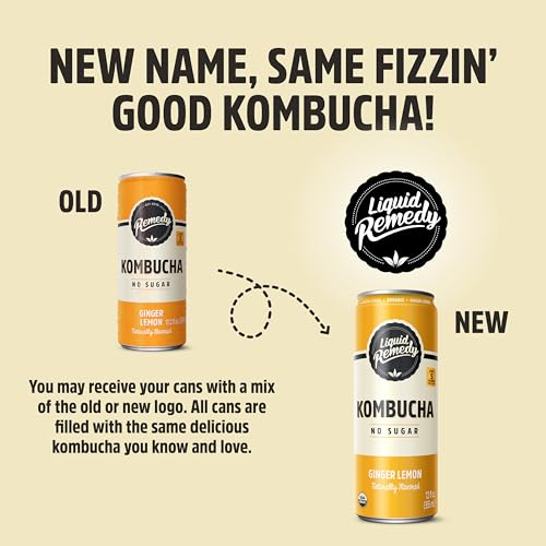 Organic Sugar-Free Kombucha Drink – 355ml