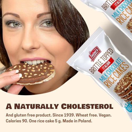 Thin Chocolate Rice Cakes – Gluten-Free Snack