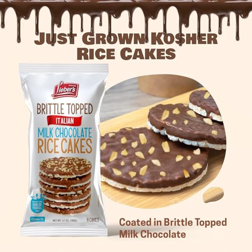 Thin Chocolate Rice Cakes – Gluten-Free Snack
