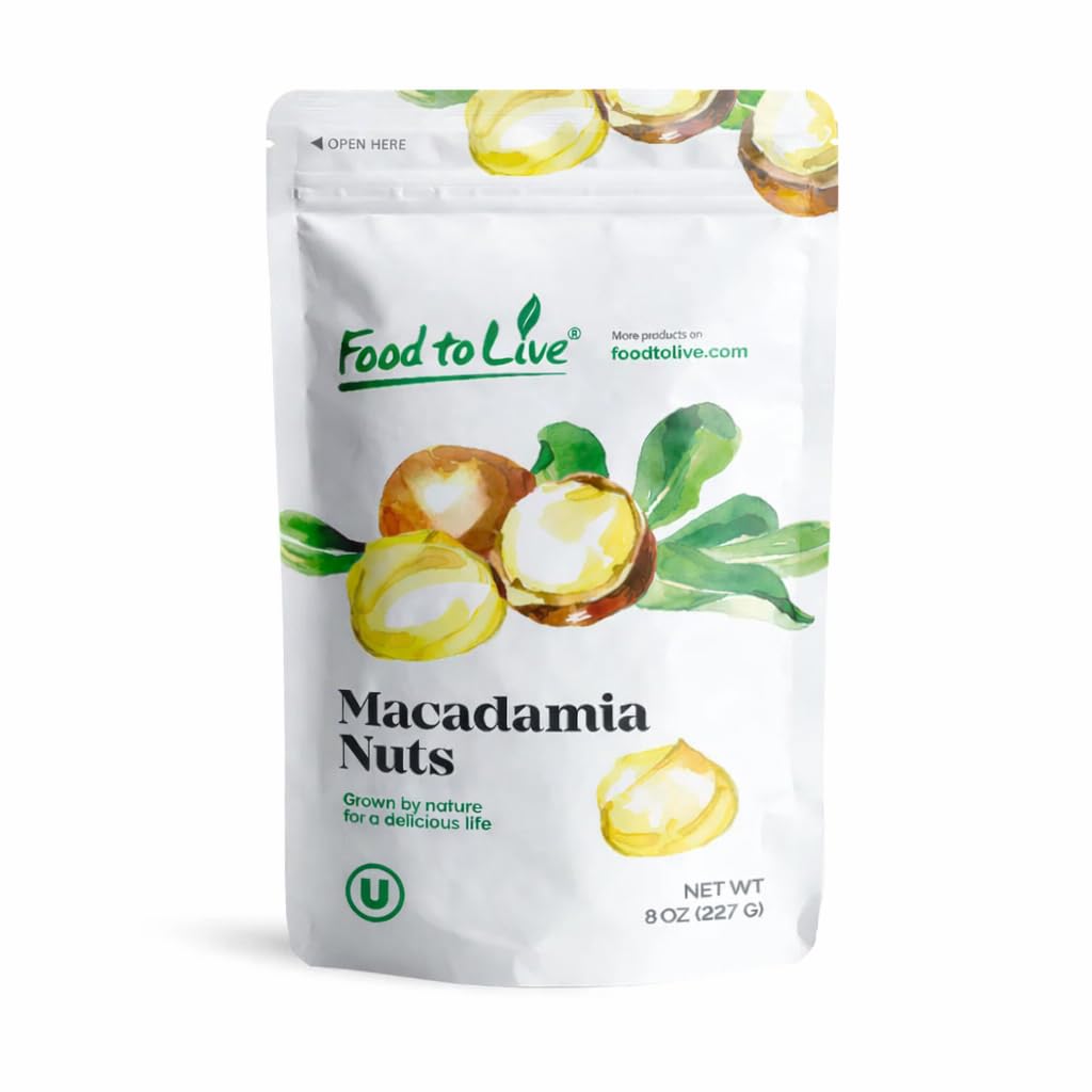 Food to Live Whole Macadamia Nuts
