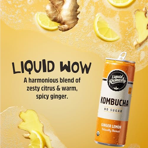 Organic Sugar-Free Kombucha Drink – 355ml