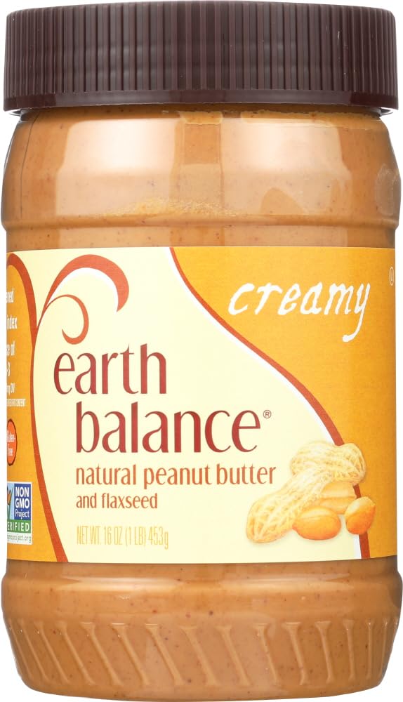 Earth Balance Creamy Peanut Butter 48x 16 Oz