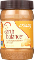Earth Balance Creamy Peanut Butter 48x 16 Oz