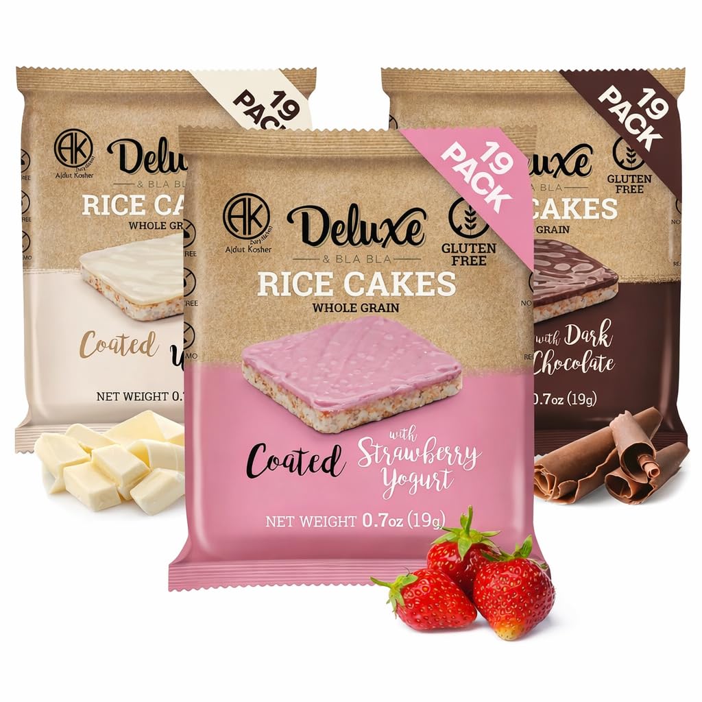 Deluxe & Bla Bla Covered Rice Cakes 12 & 57 Pack