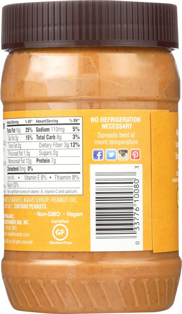 Earth Balance Creamy Peanut Butter 48x 16 Oz