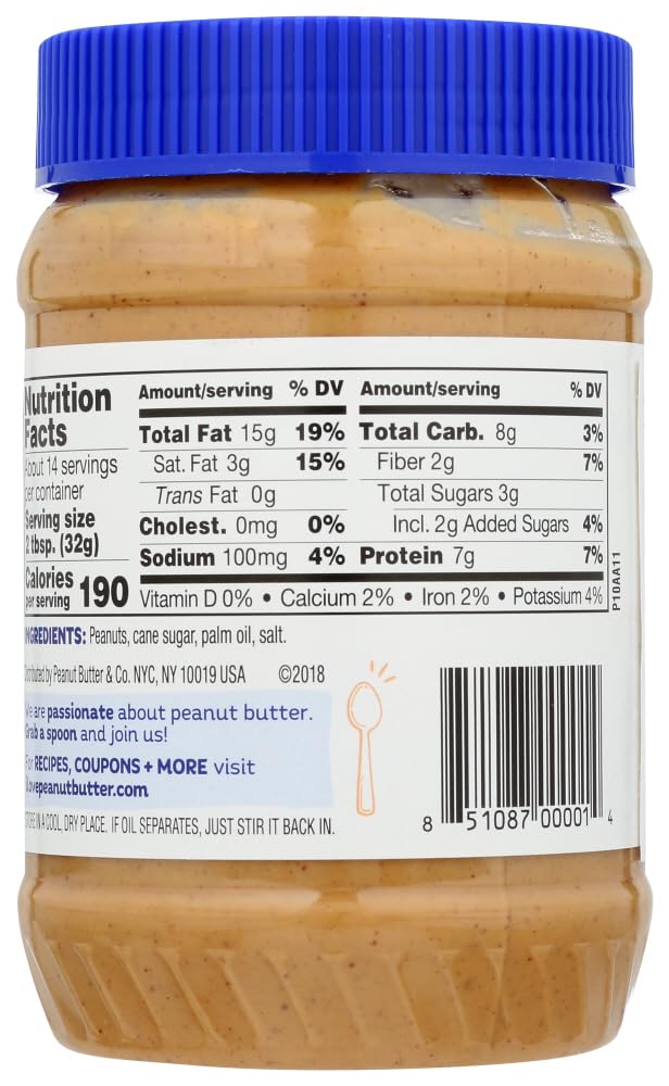 Natural Creamy Peanut Butter – 16 oz