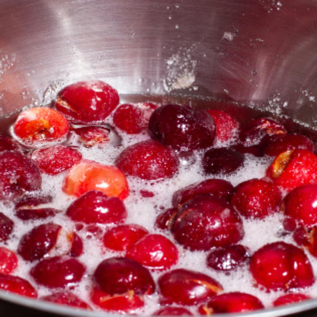 Organic Cherry Jam – Additive-Free, 440g