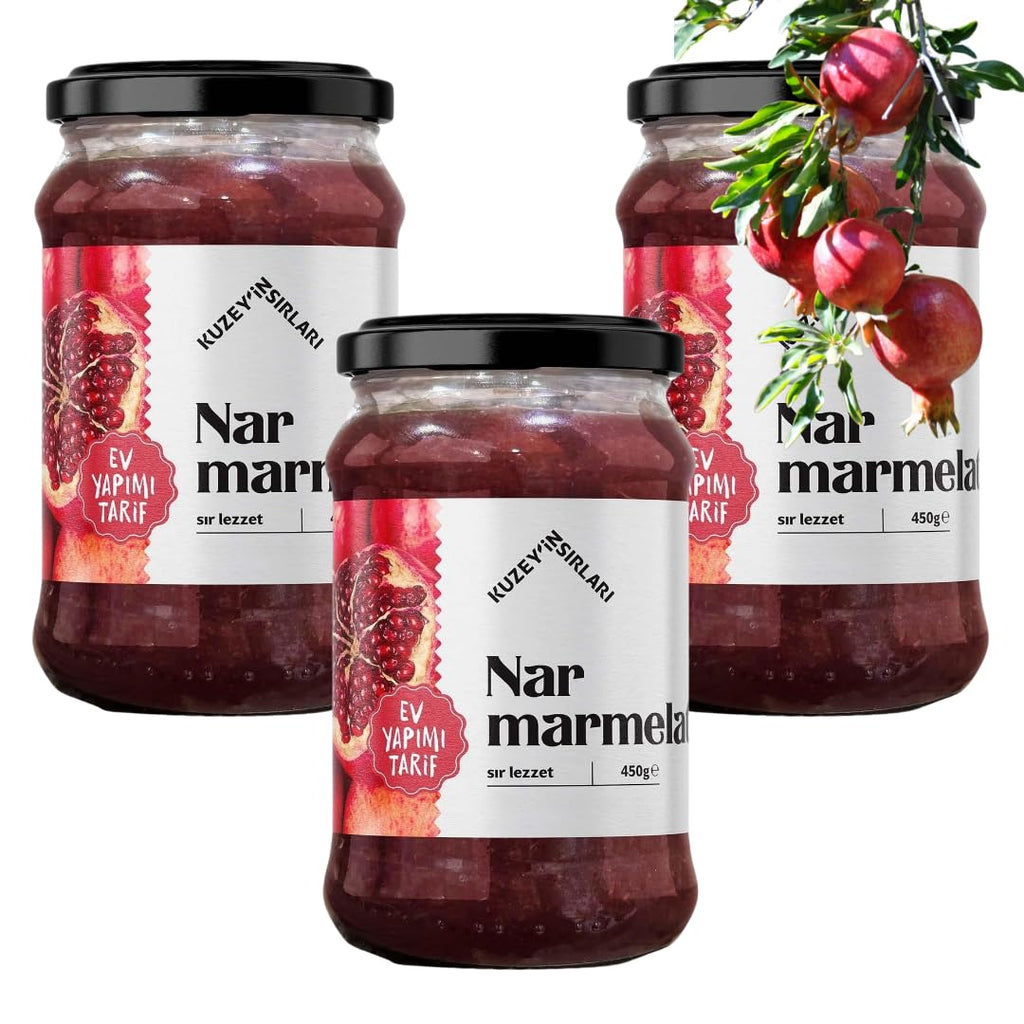 Organic Pomegranate Marmalade – Additive-Free, 450g