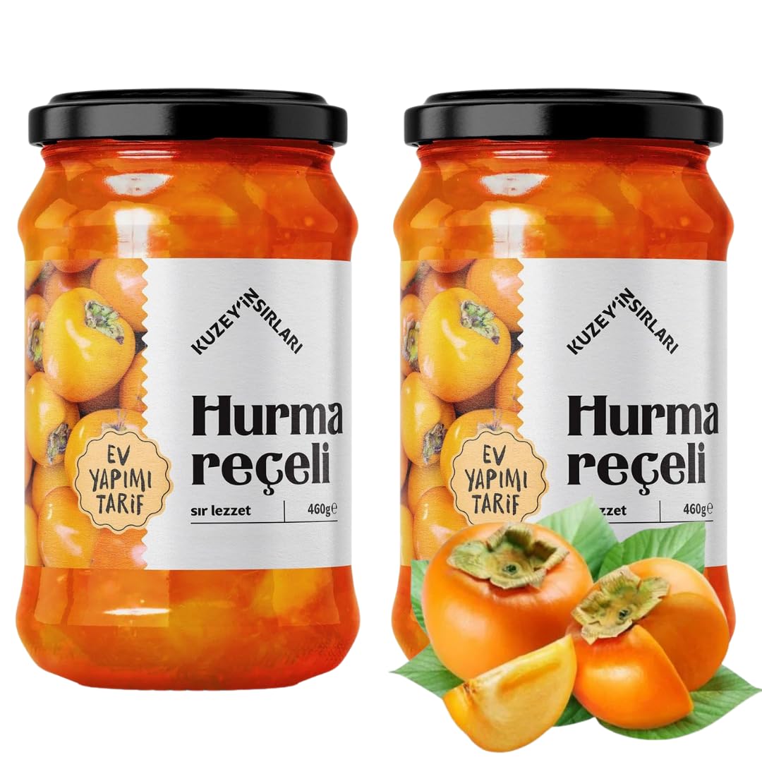 Organic Persimmon Jam – Additive-Free, 460g