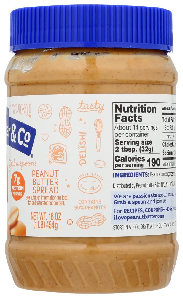 Natural Creamy Peanut Butter – 16 oz