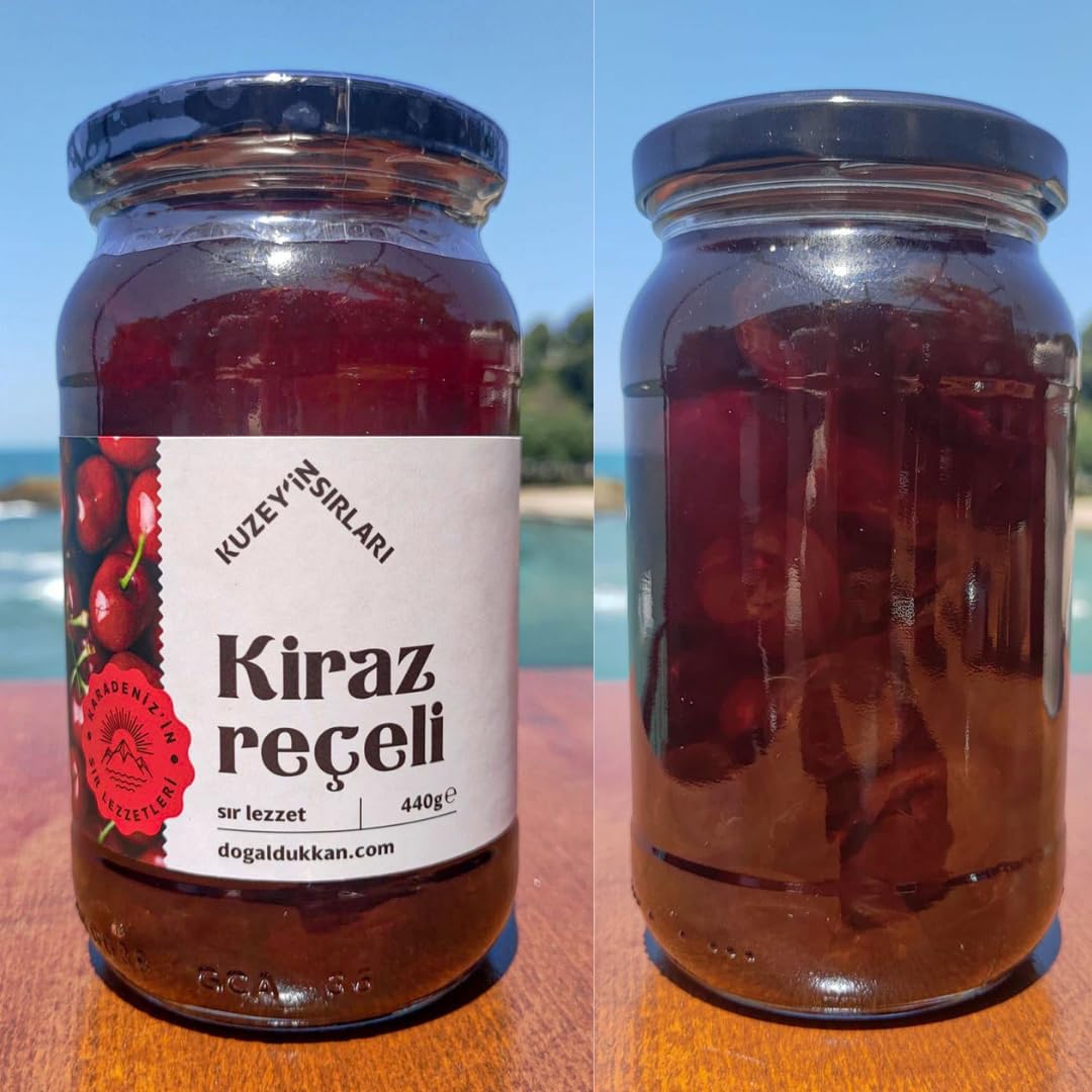 Organic Cherry Jam – Additive-Free, 440g