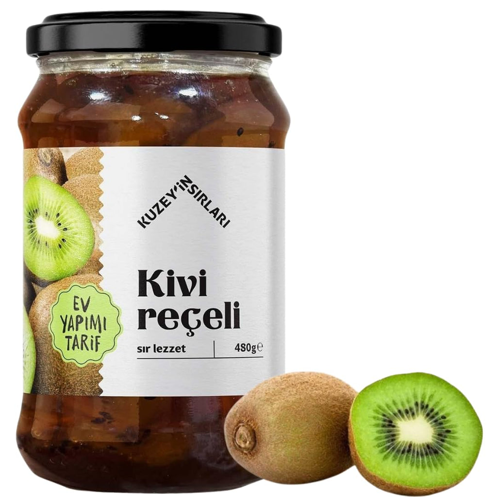Organic Kiwi Jam – Additive-Free, 480g