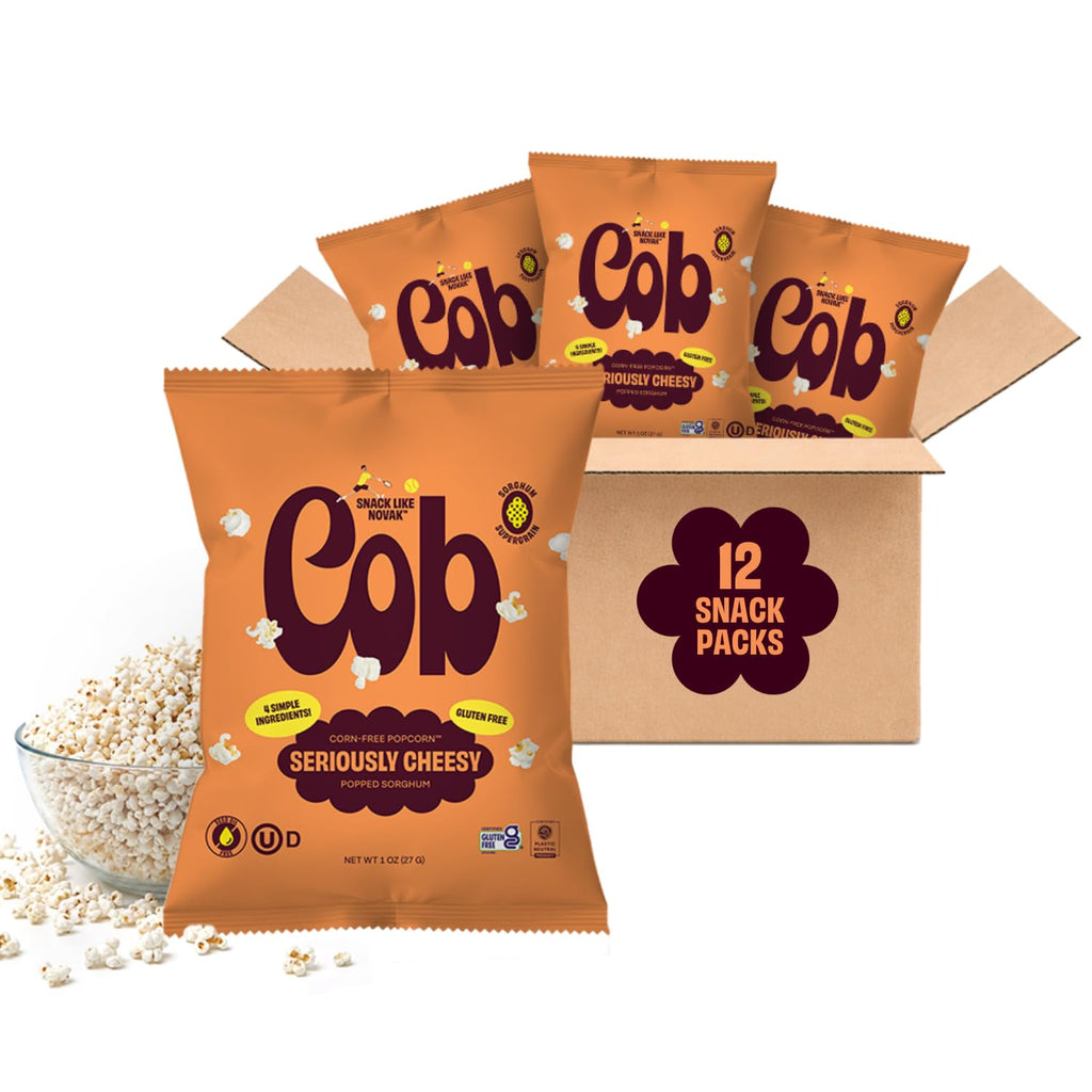 Seriously Cheesy Popped Sorghum – 24 Pack