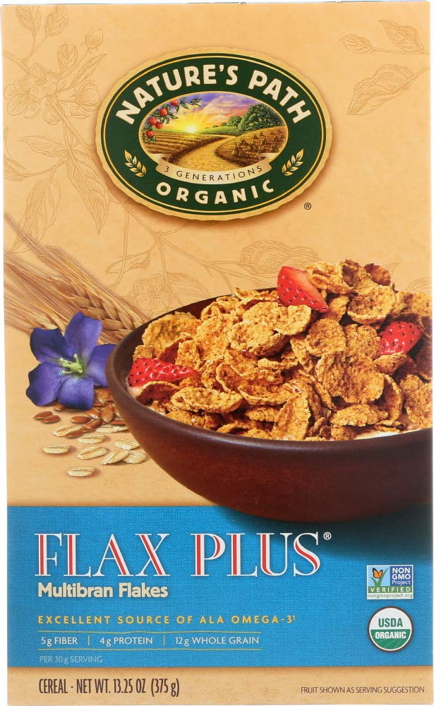 5 Savers Package:Nature's Path Flax Plus Cereal (12x13.25 Oz)