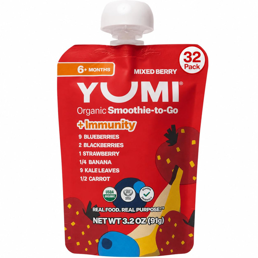 YUMI Toddler Smoothie Pouch - Multi Flavor
