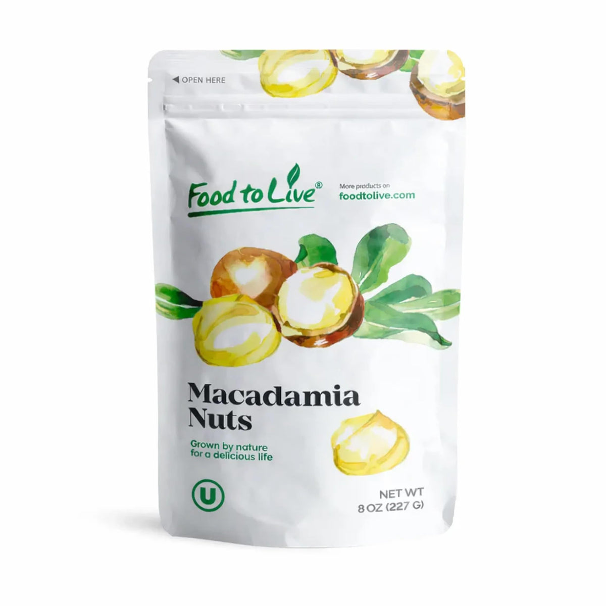 Food to Live Whole Macadamia Nuts
