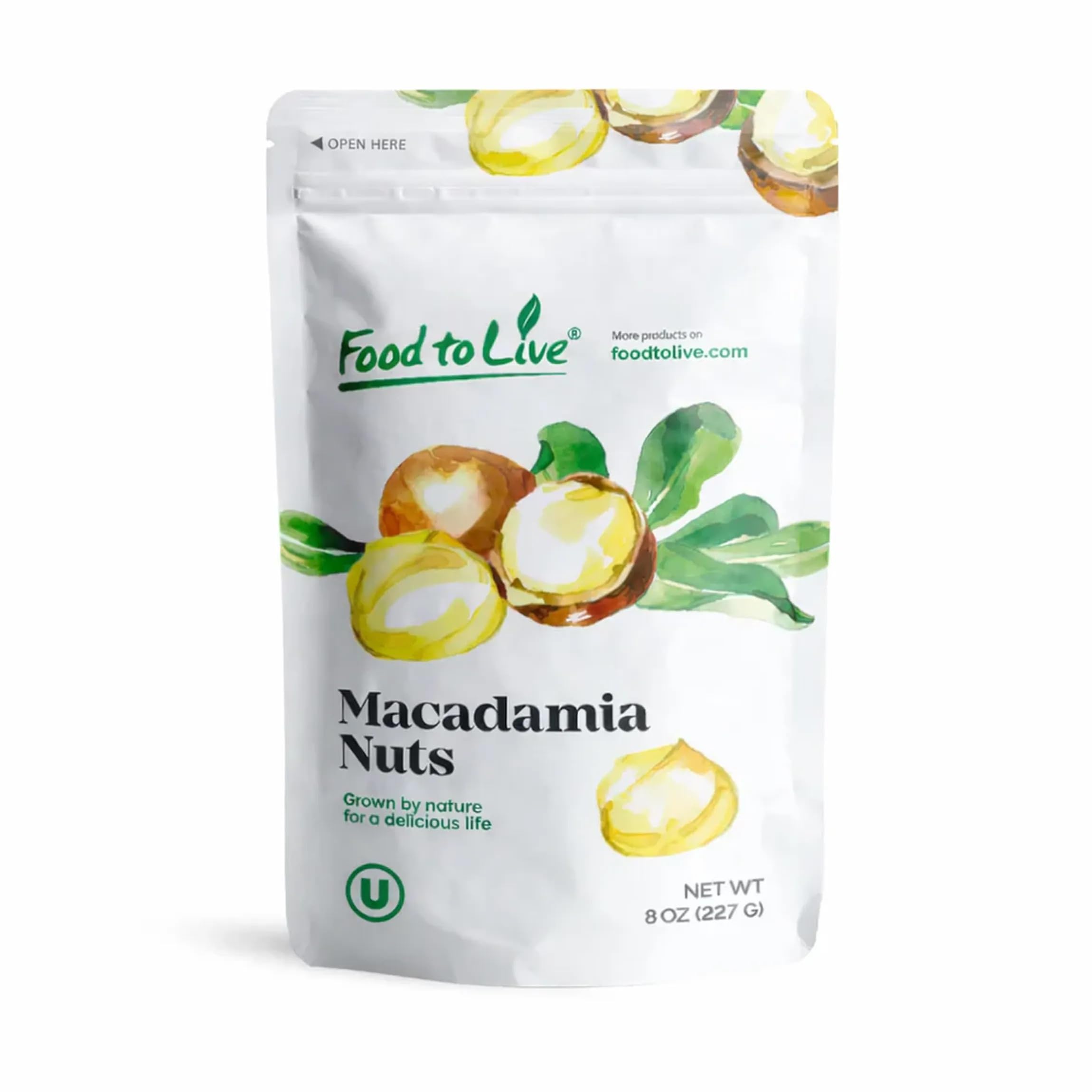 Food to Live Whole Macadamia Nuts