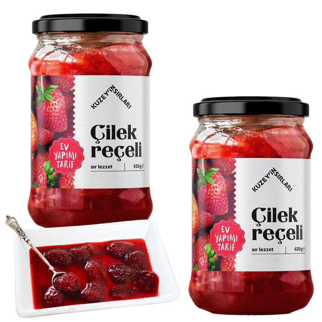 Organic Strawberry Jam – Additive-Free, 430g