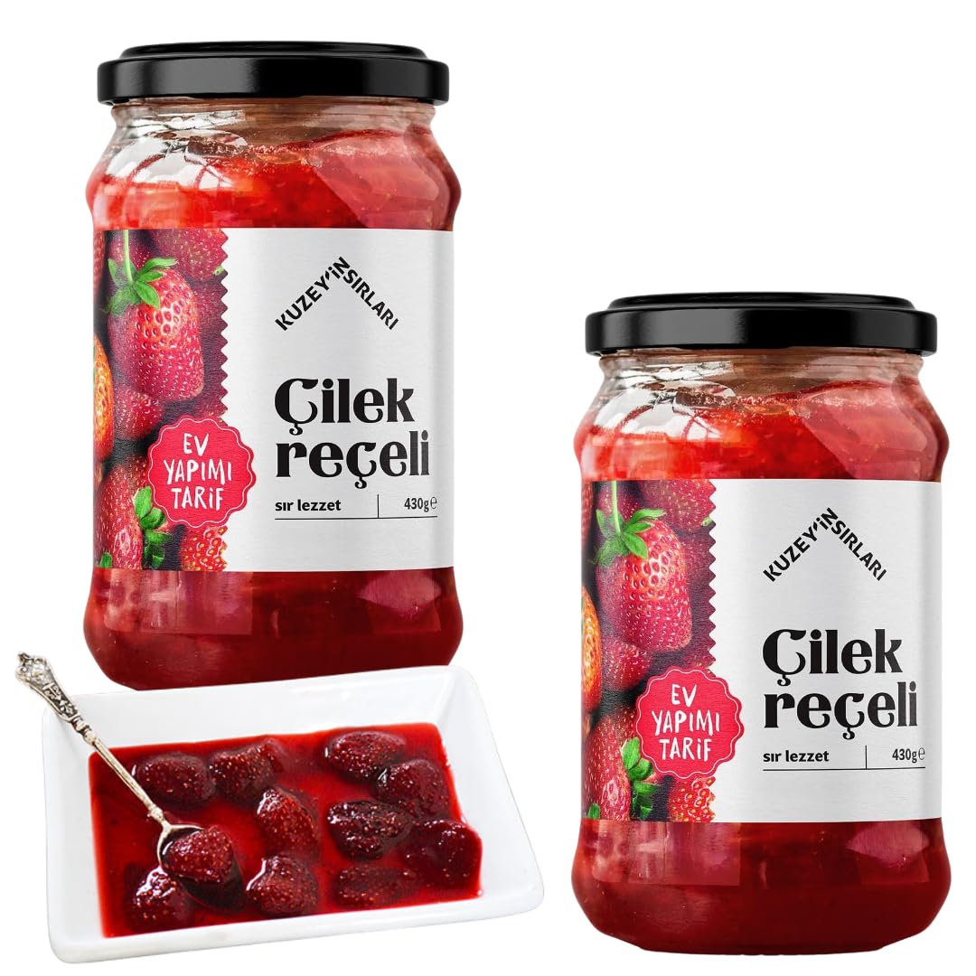 Organic Strawberry Jam – Additive-Free, 430g