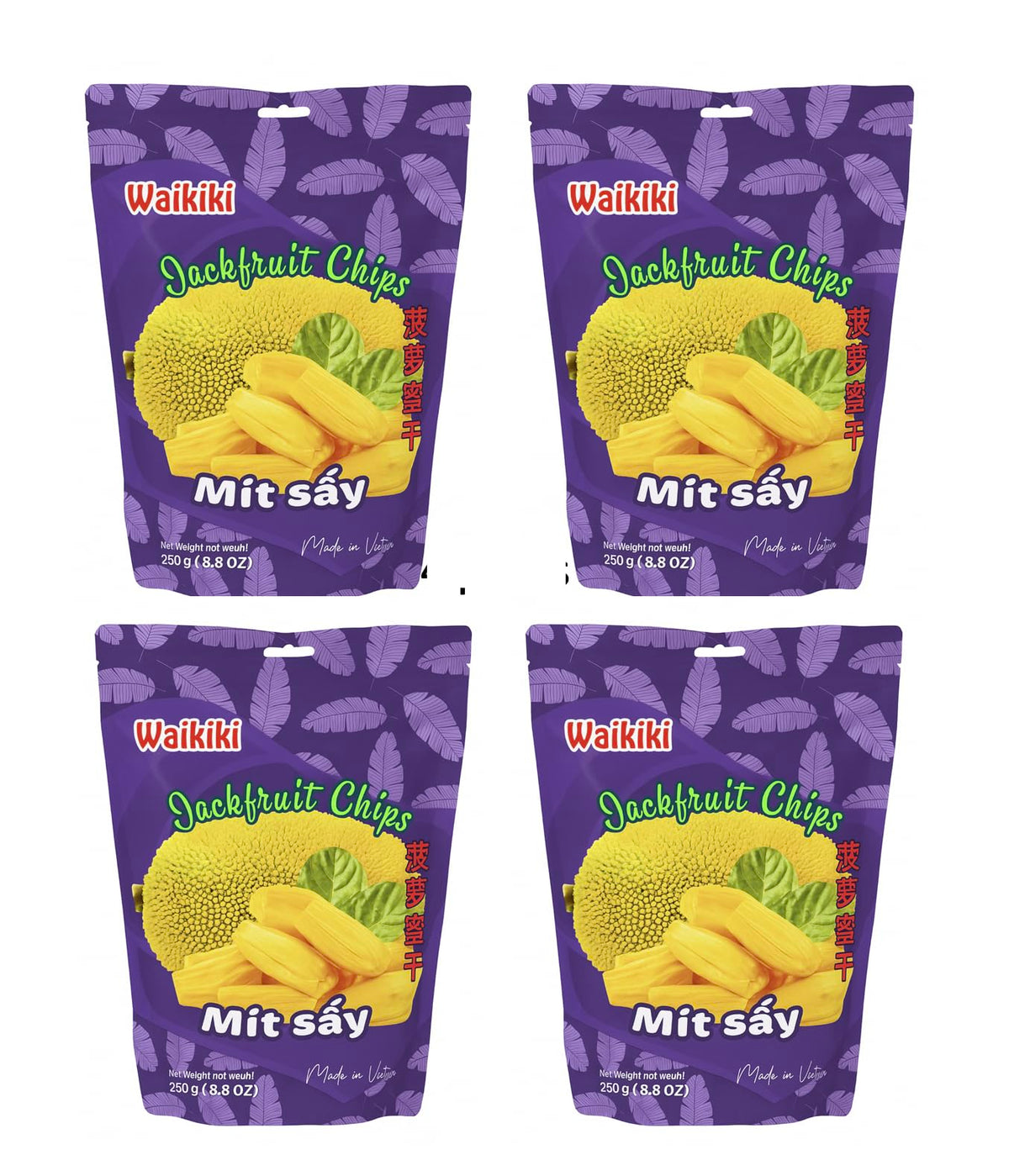 Organic Dried Jackfruit Chips – Unsweetened Crunchy Snack