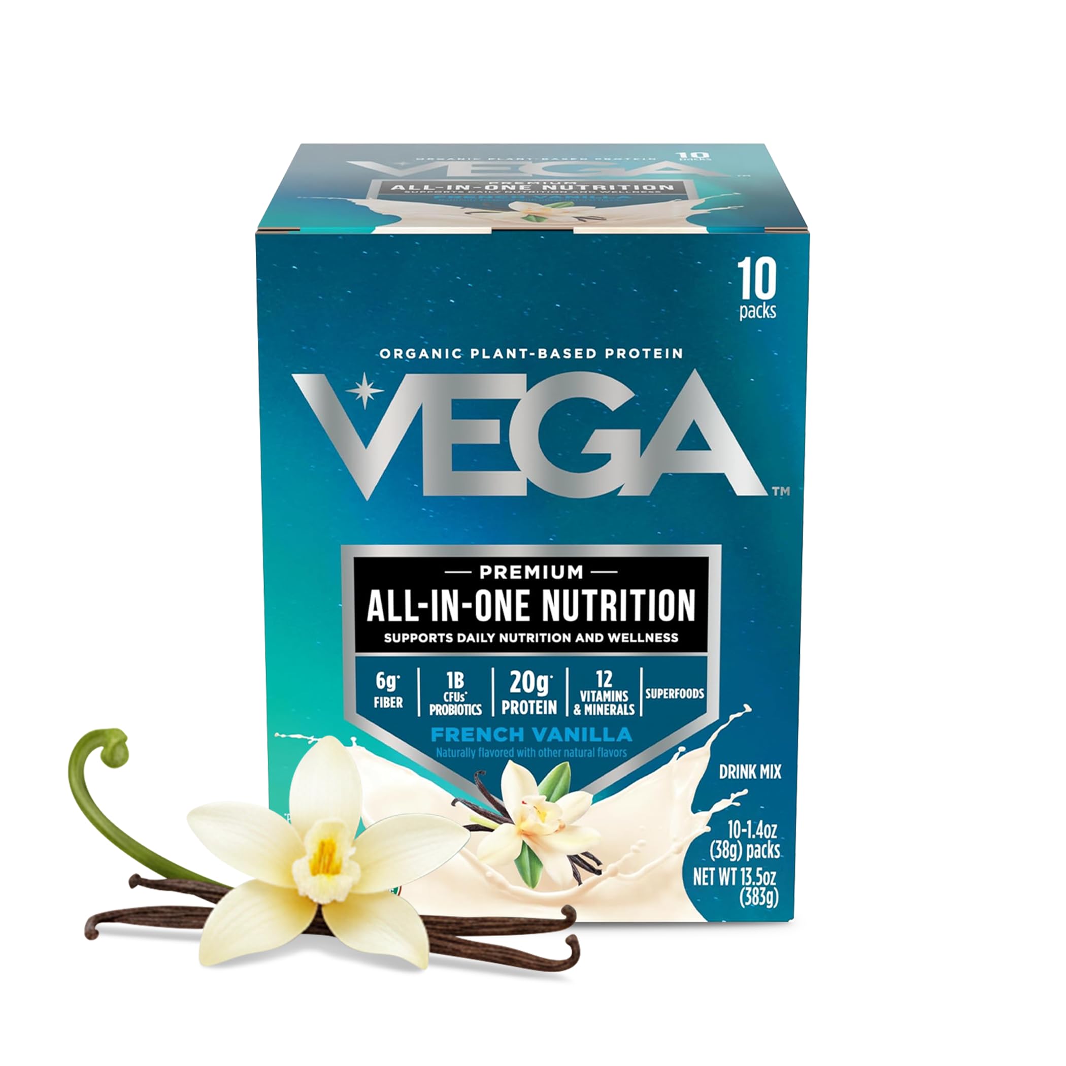 Organic Vegan All-in-One Protein Powder – Superfood Blend