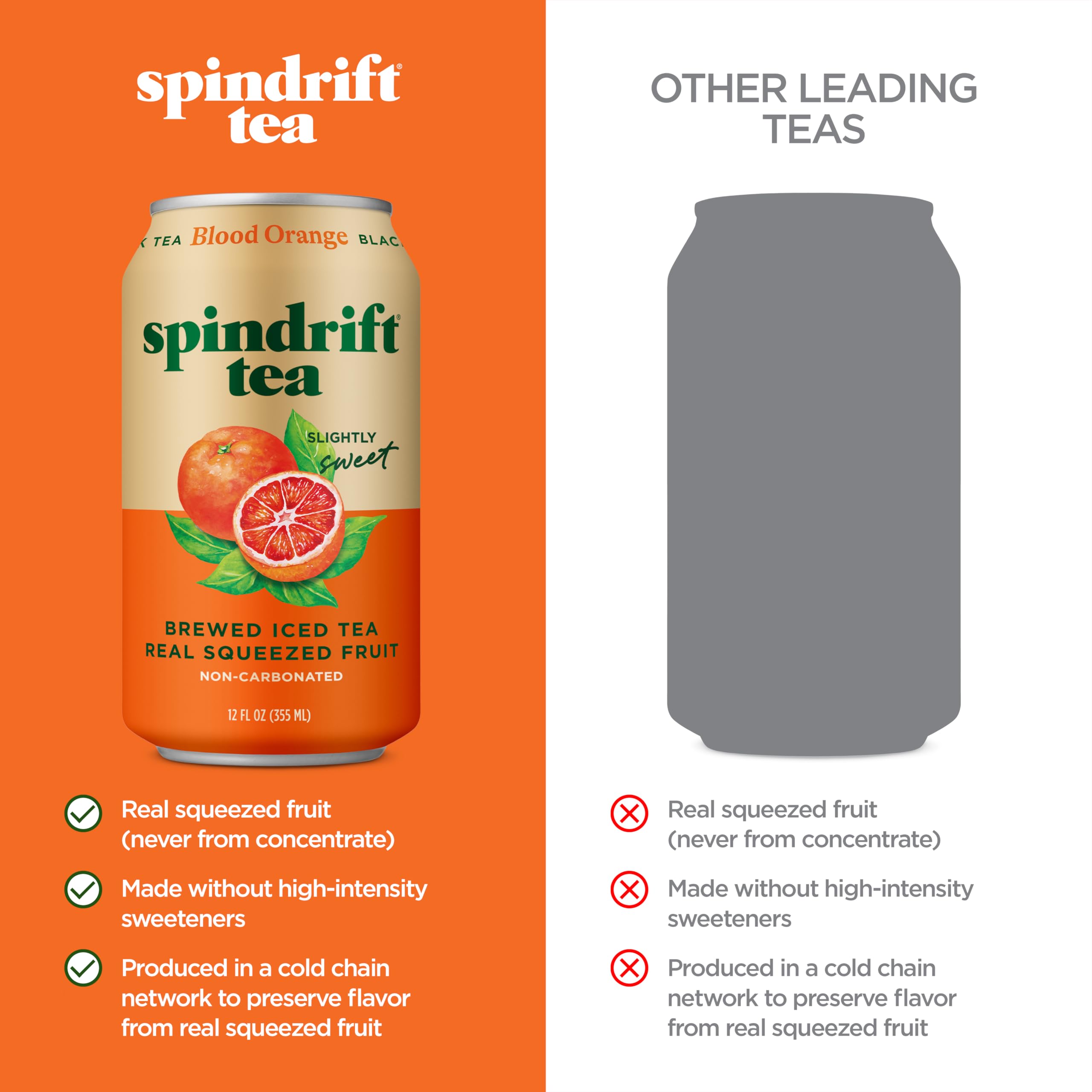 Brewed Iced Tea with Real Fruit – Non-Carbonated