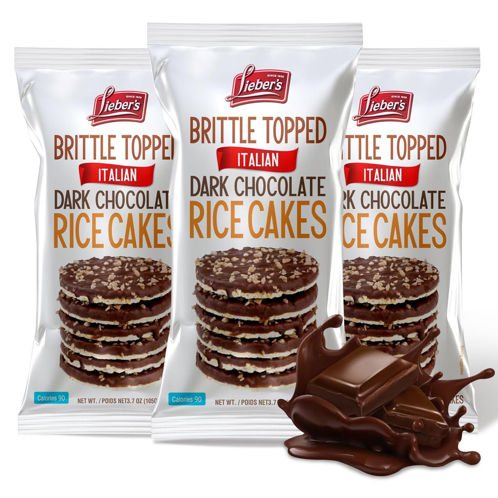 Thin Chocolate Rice Cakes – Gluten-Free Snack