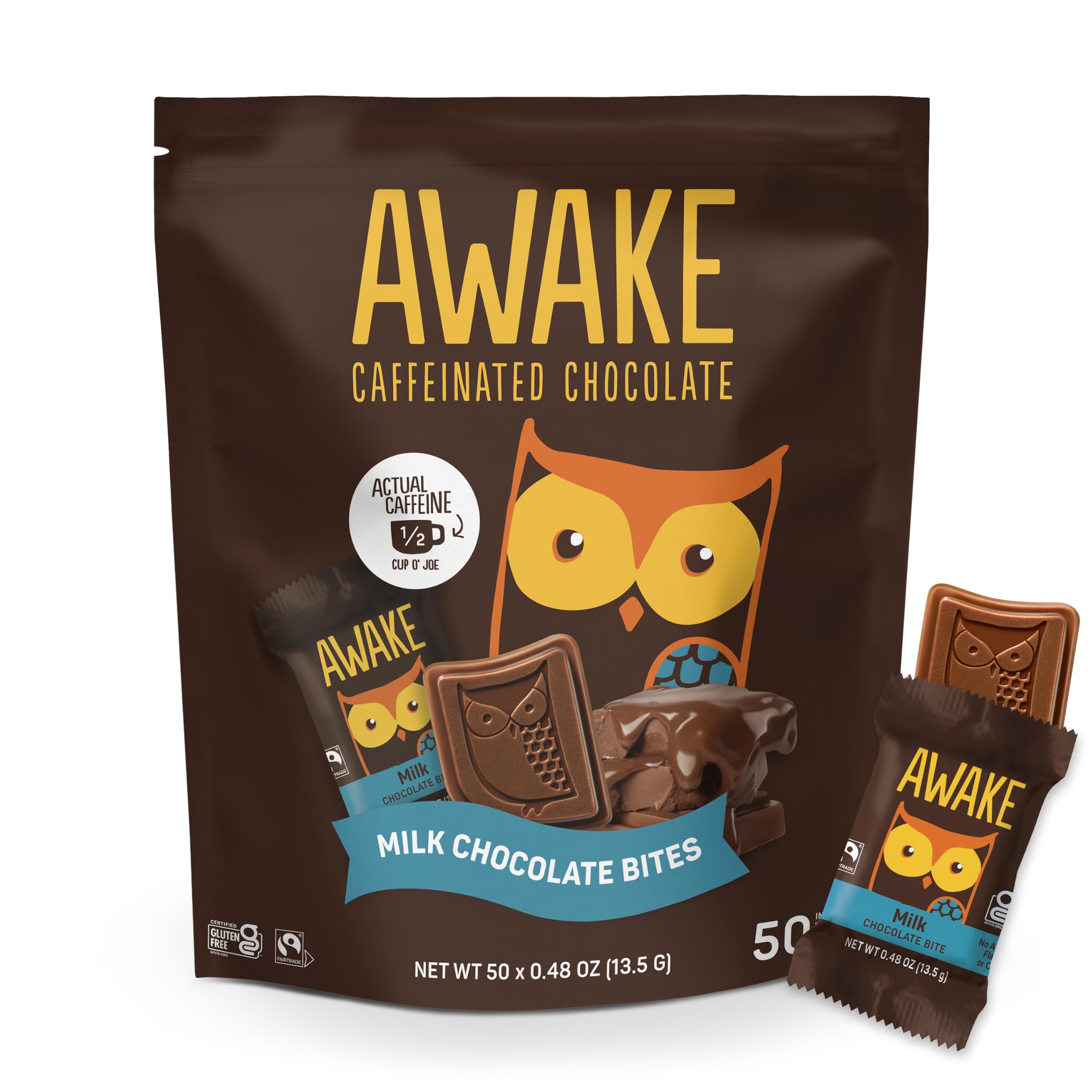 AWAKE - Caffeinated Chocolate Bites