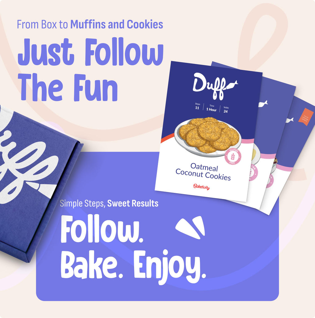 Baketivity x Duff Goldman Gluten Free Kids Baking Kits