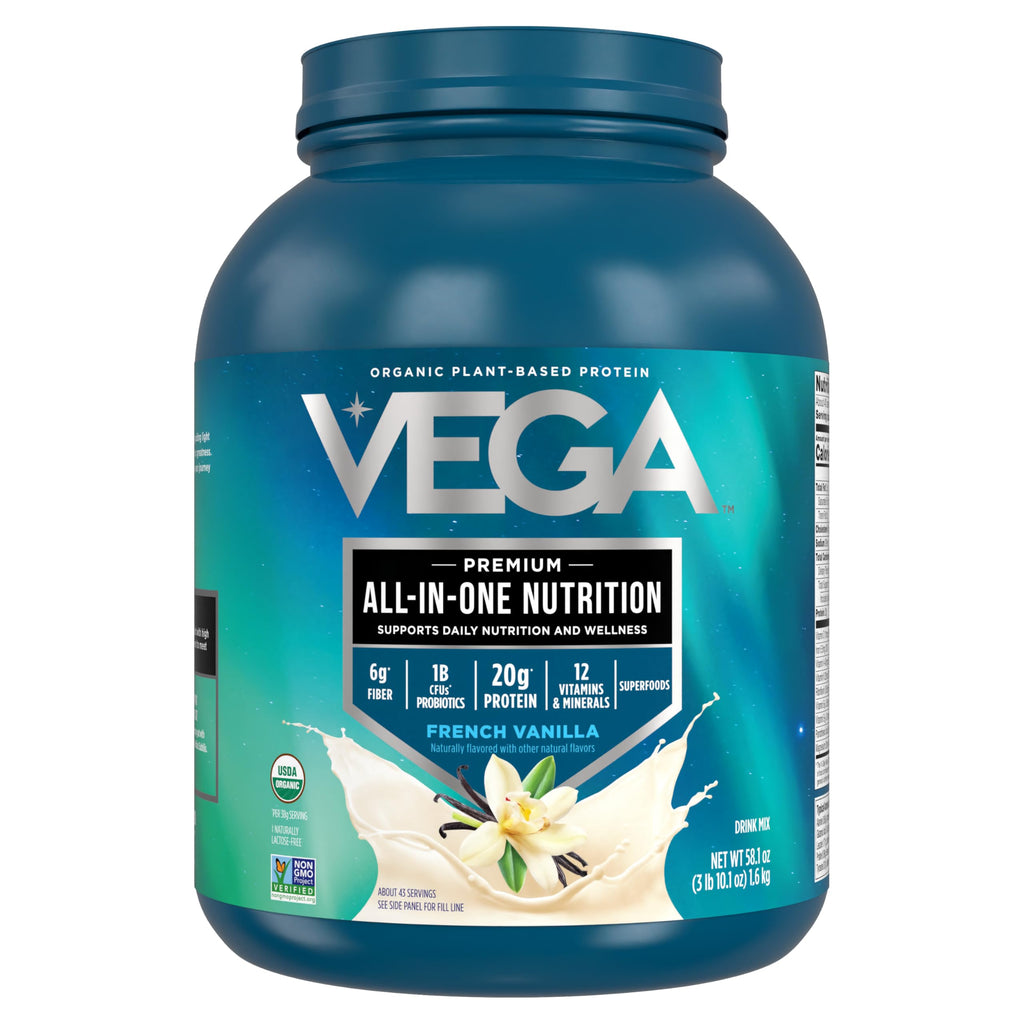 Organic Vegan All-in-One Protein Powder – Superfood Blend