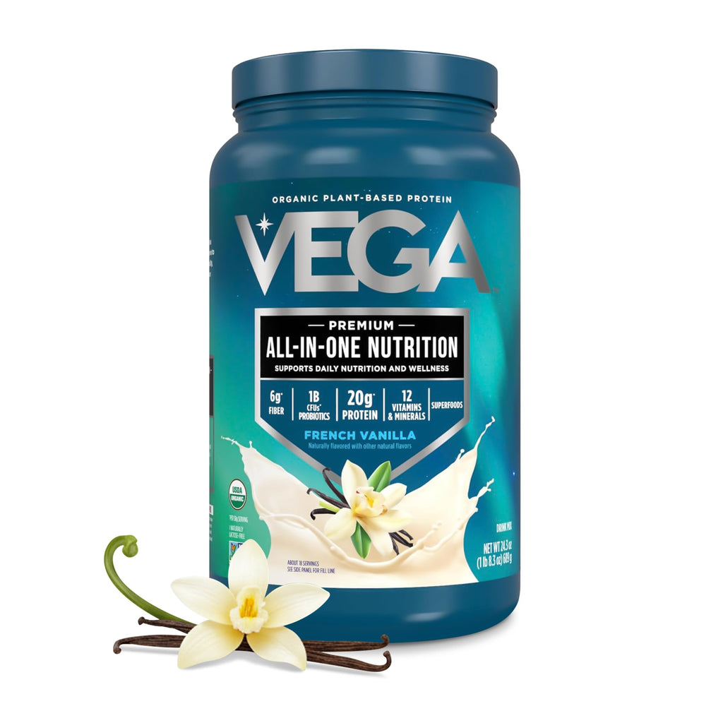 Organic Vegan All-in-One Protein Powder – Superfood Blend