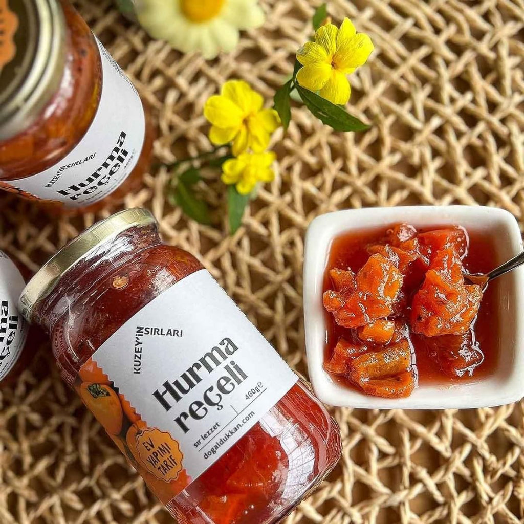 Organic Persimmon Jam – Additive-Free, 460g