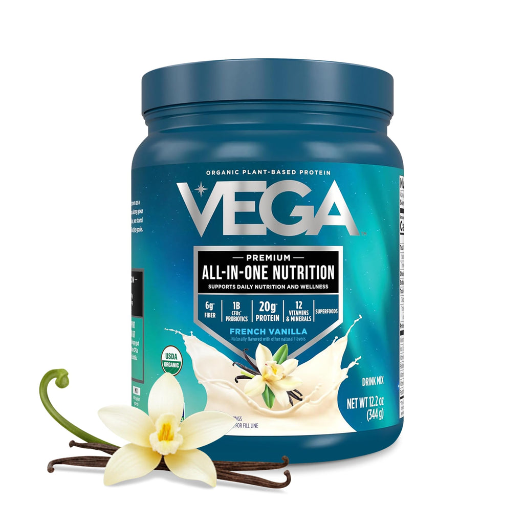 Organic Vegan All-in-One Protein Powder – Superfood Blend