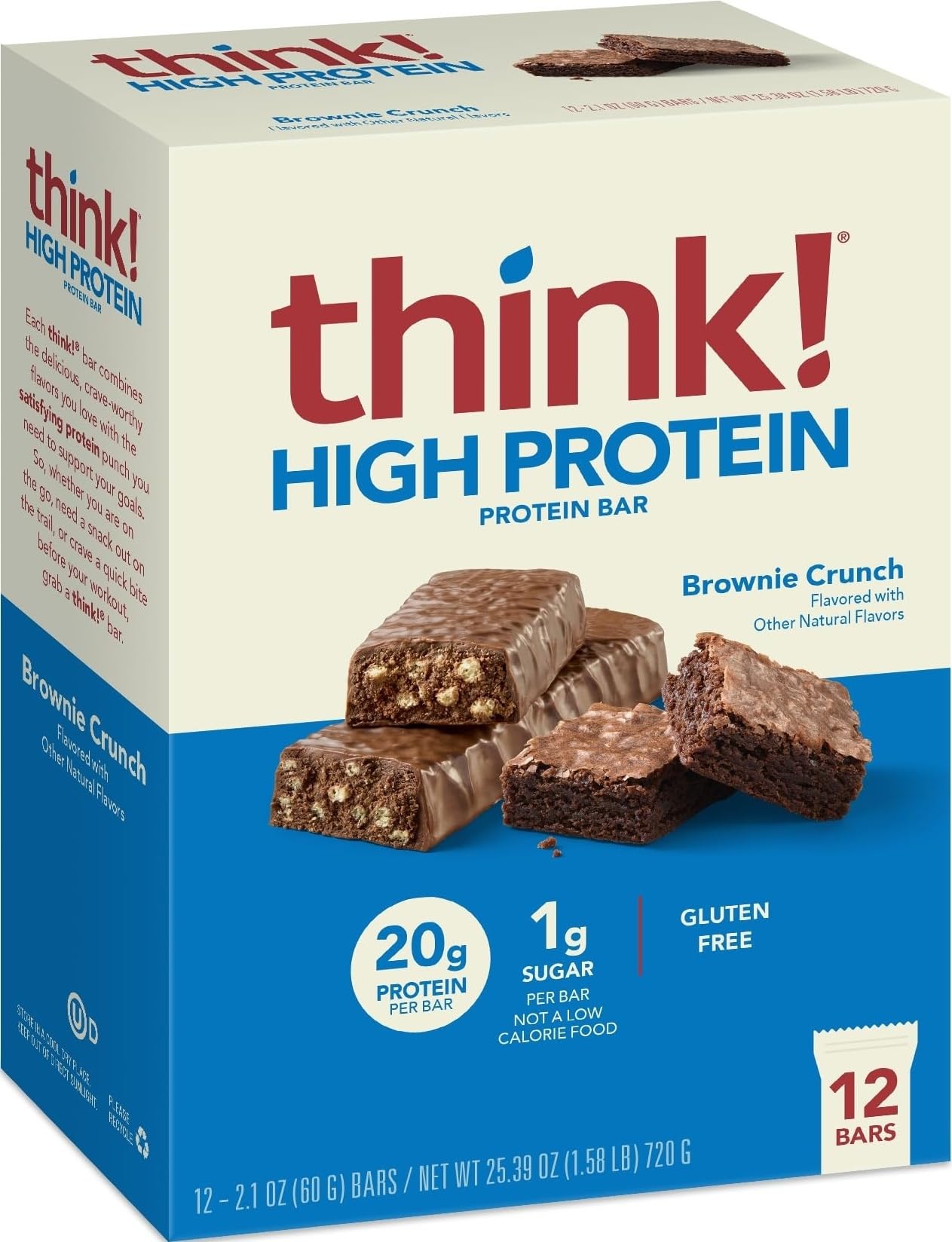 Cookies & Crème Protein Bars – High Protein, Gluten-Free, Sugar-Free