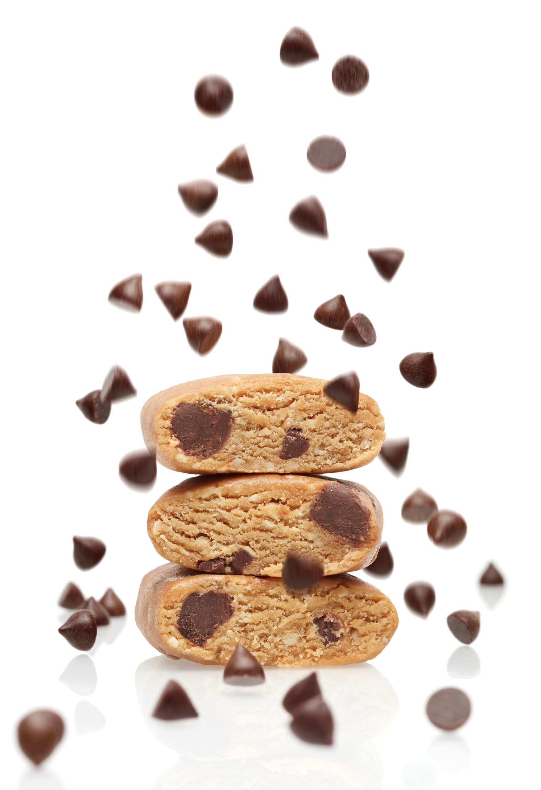 Vegan Chocolate Chip Cookie Dough Protein Bars – 12g Plant Protein