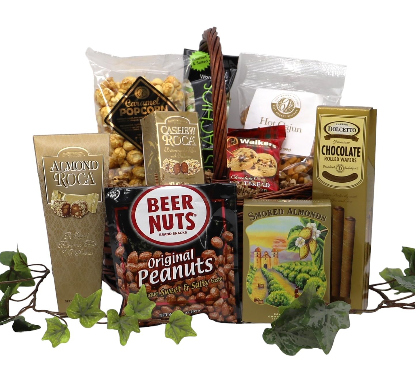 Sweet & Salty Gift Basket – Snacks, Nuts & Candies
