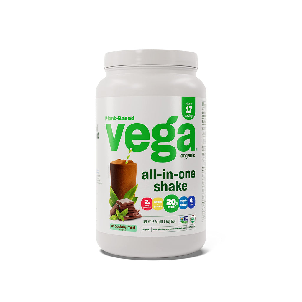 Organic Vegan All-in-One Protein Powder – Superfood Blend
